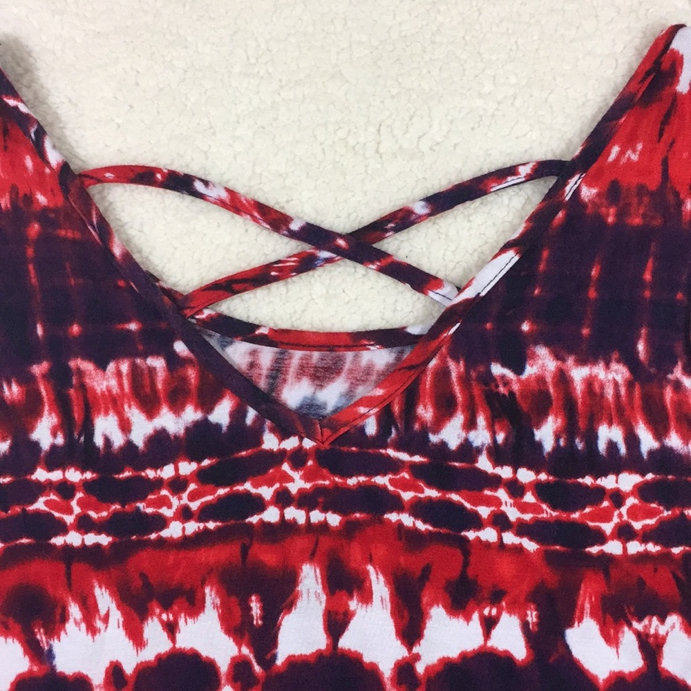 J M Fleurette Sleeveless Tunic Size S - Picture 4 of 6